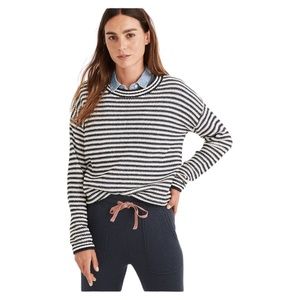 COPY - Madewell Navy Striped Sweater XS EUC